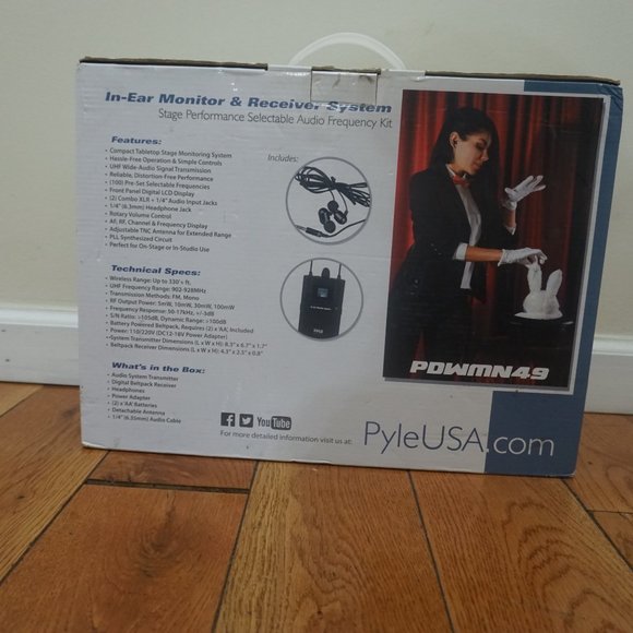 PYLE POWMN49 In ear and receiver system - Picture 2 of 7